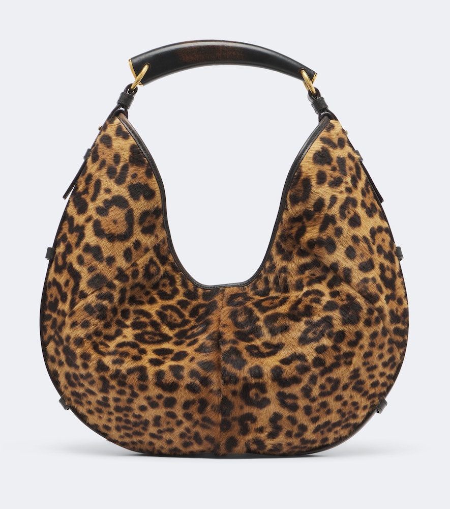 Schultertasche Mombasa Medium aus Kalbshaar