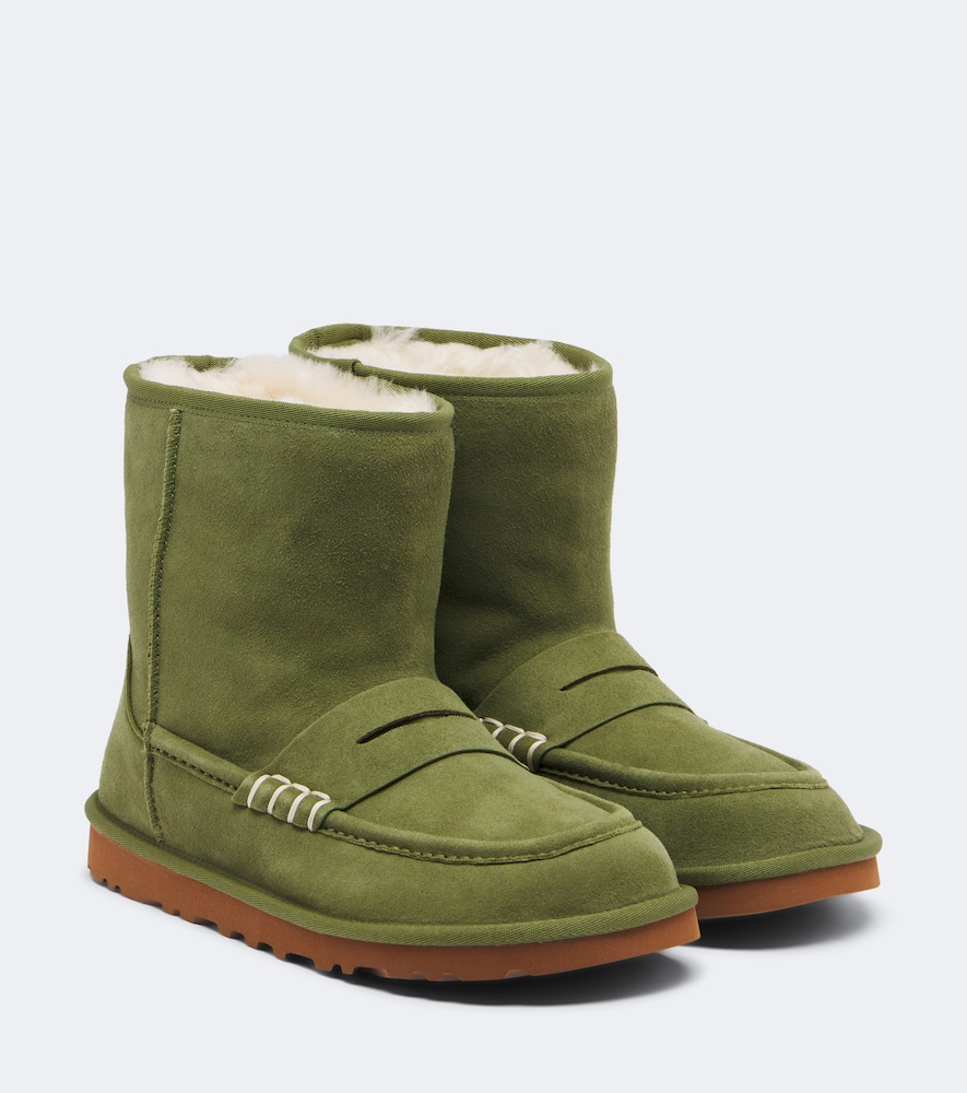 X Ugg Shearling-Lined Ankle Boots