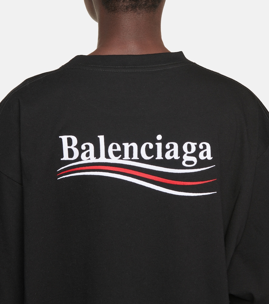  Balenciaga Balenciaga T-shirt En Coton à Logo 