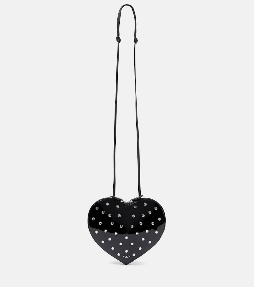 Alaia Alaïa Le Caur studded leather crossbody bag