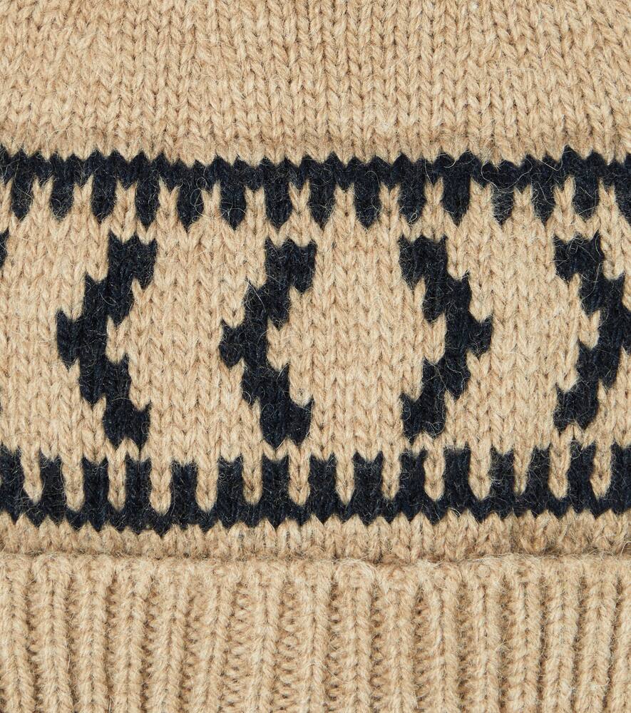 1+ In The Family Baby Nadja Intarsia Beanie In Brown