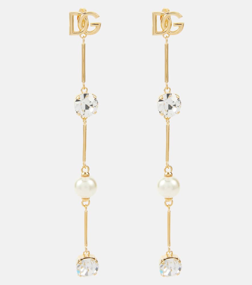 Dolce & Gabbana DG embellished earrings