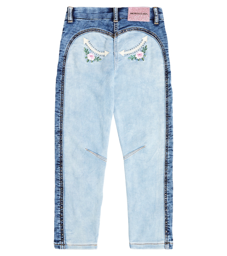  Monnalisa Monnalisa Jeans Bordados 