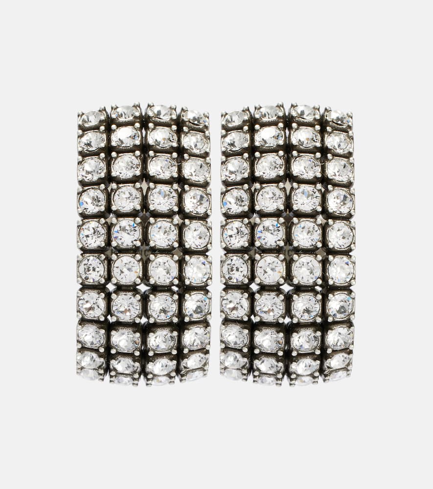 Balenciaga Glam crystal-embellished ear cuffs