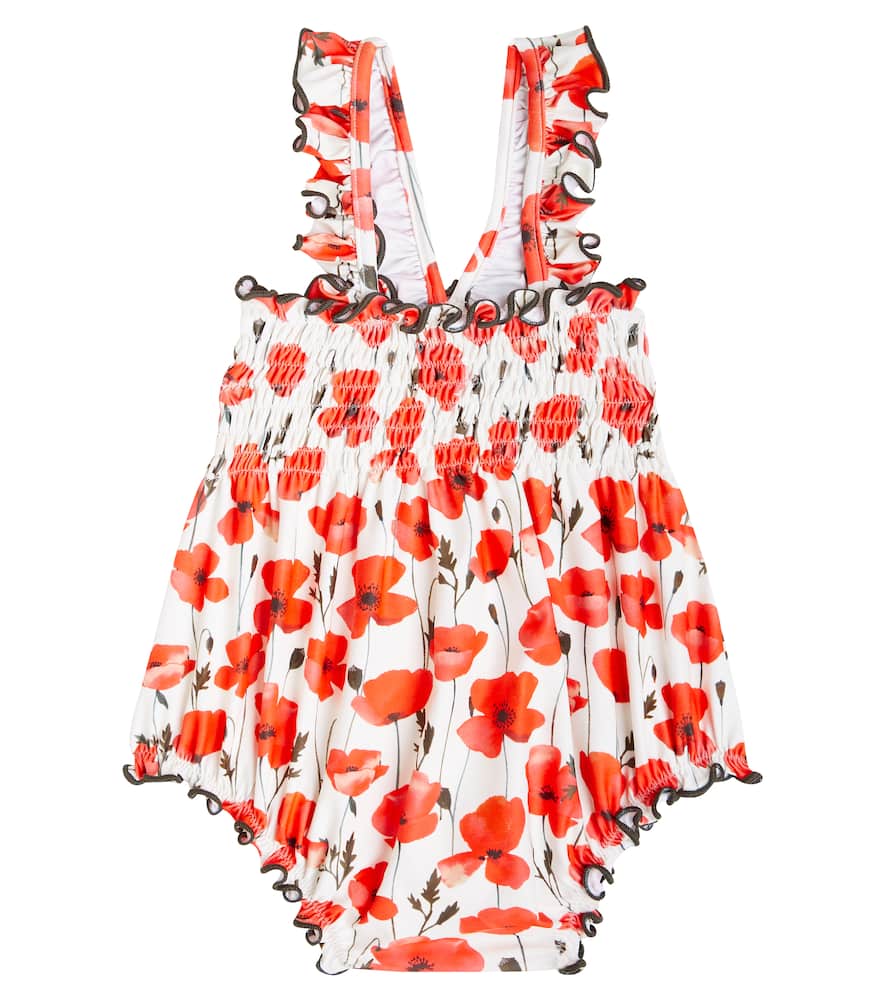 Suncracy Baby Valencia floral smocked swimsuit