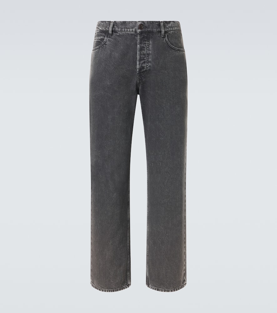 The Row Ross Straight Jeans In Black
