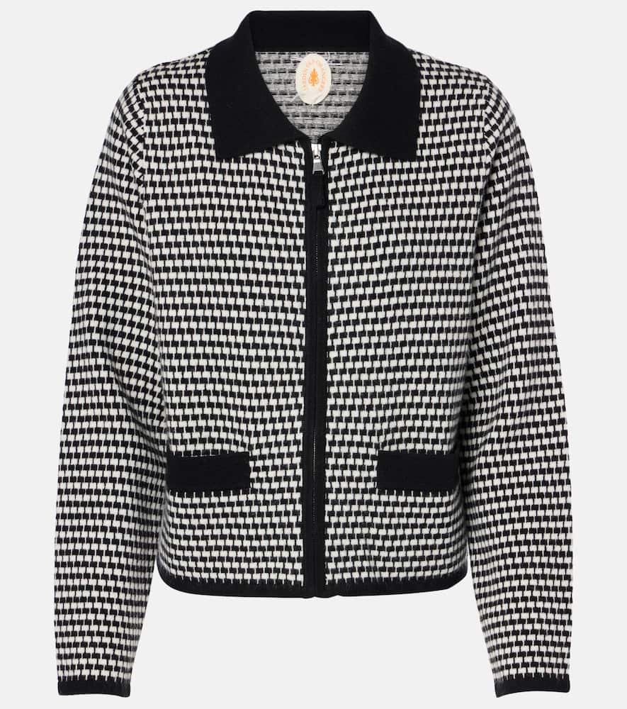 Jardin des Orangers Wool and cashmere cardigan