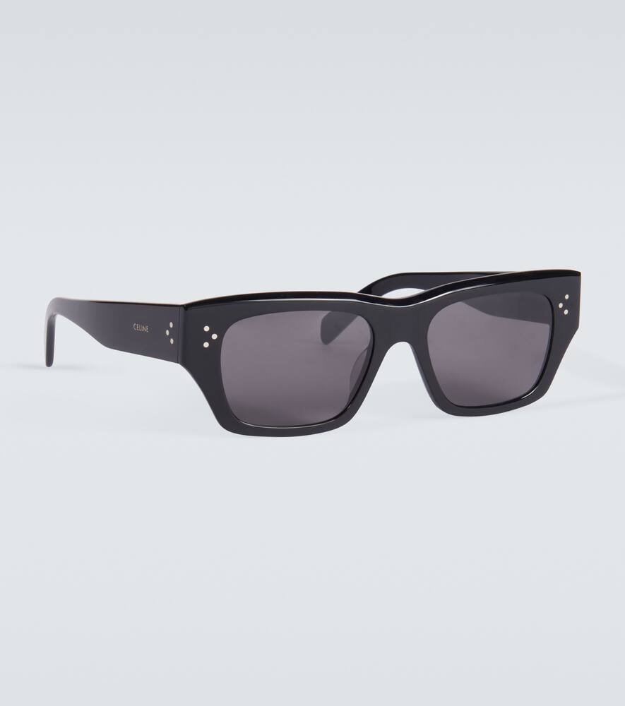 CELINE BOLD 3 DOTS HD RECTANGULAR SUNGLASSES