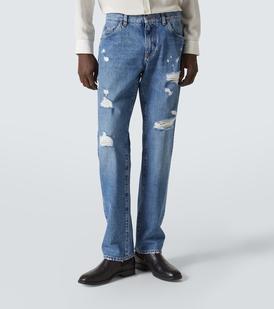 Dolce&gabbana Dolce&gabbana Distressed Jeans 