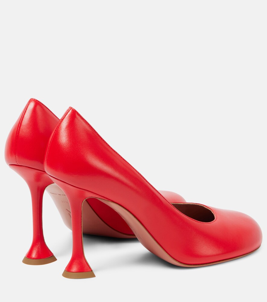  Amina Muaddi Amina Muaddi Pumps Iris 95 Aus Leder 