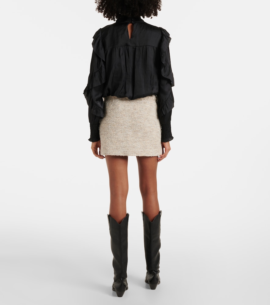 Isabel Marant Isabel Marant Gleny Tweed Miniskirt 