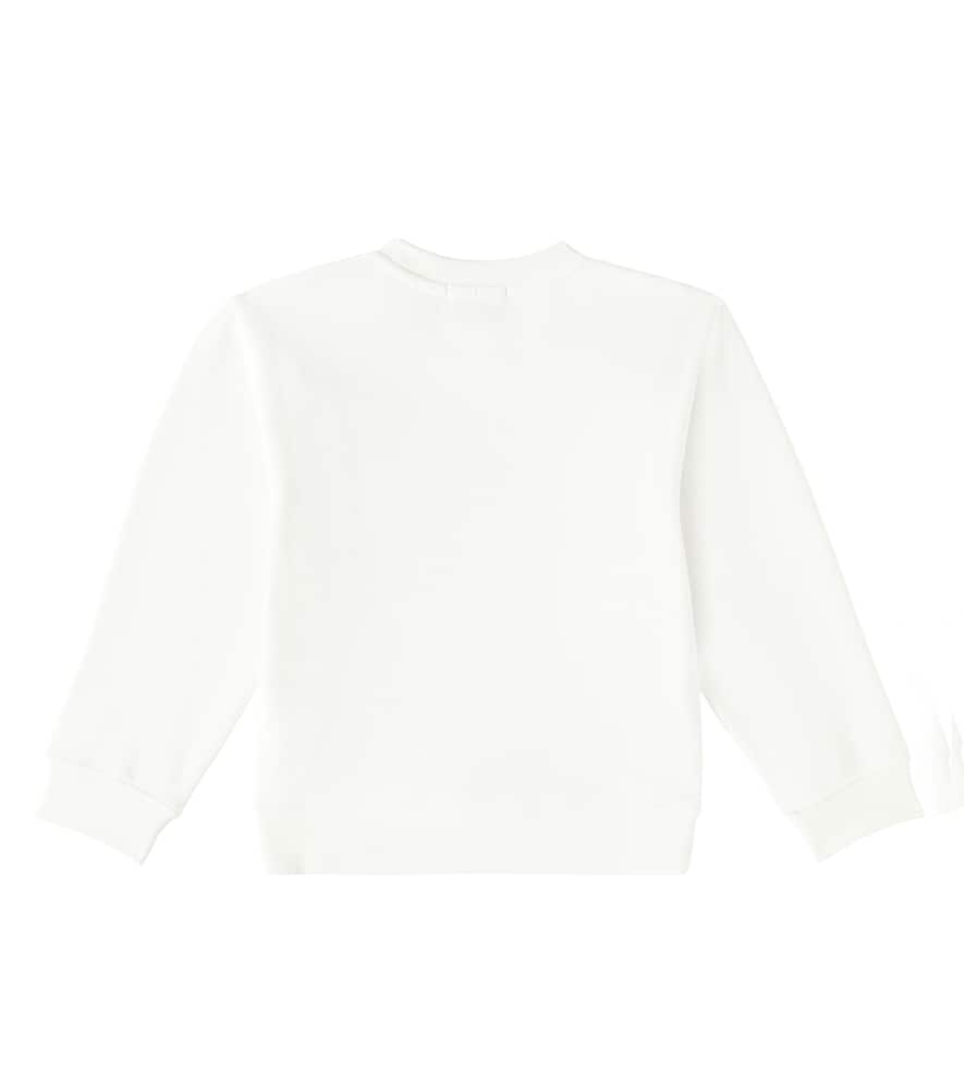 STELLA MCCARTNEY FLORAL COTTON JERSEY SWEATSHIRT