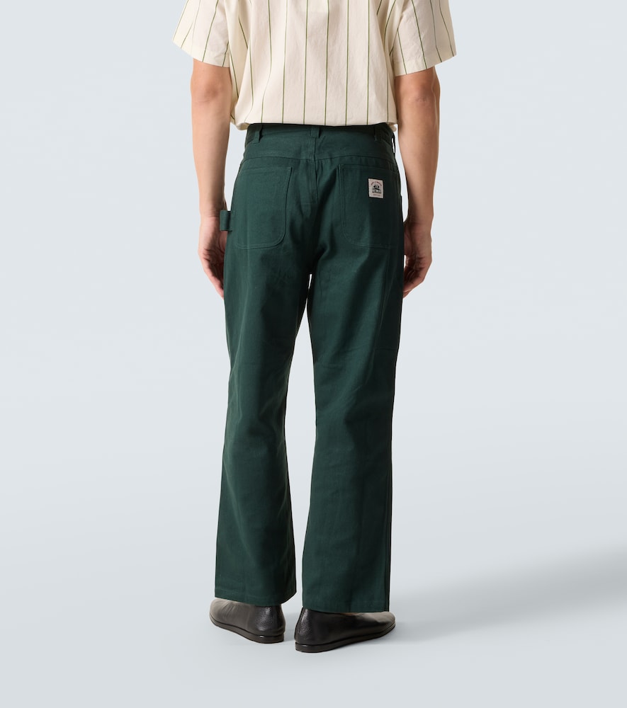  Bode Bode Knolly Brook Cotton Twill Straight Pants 