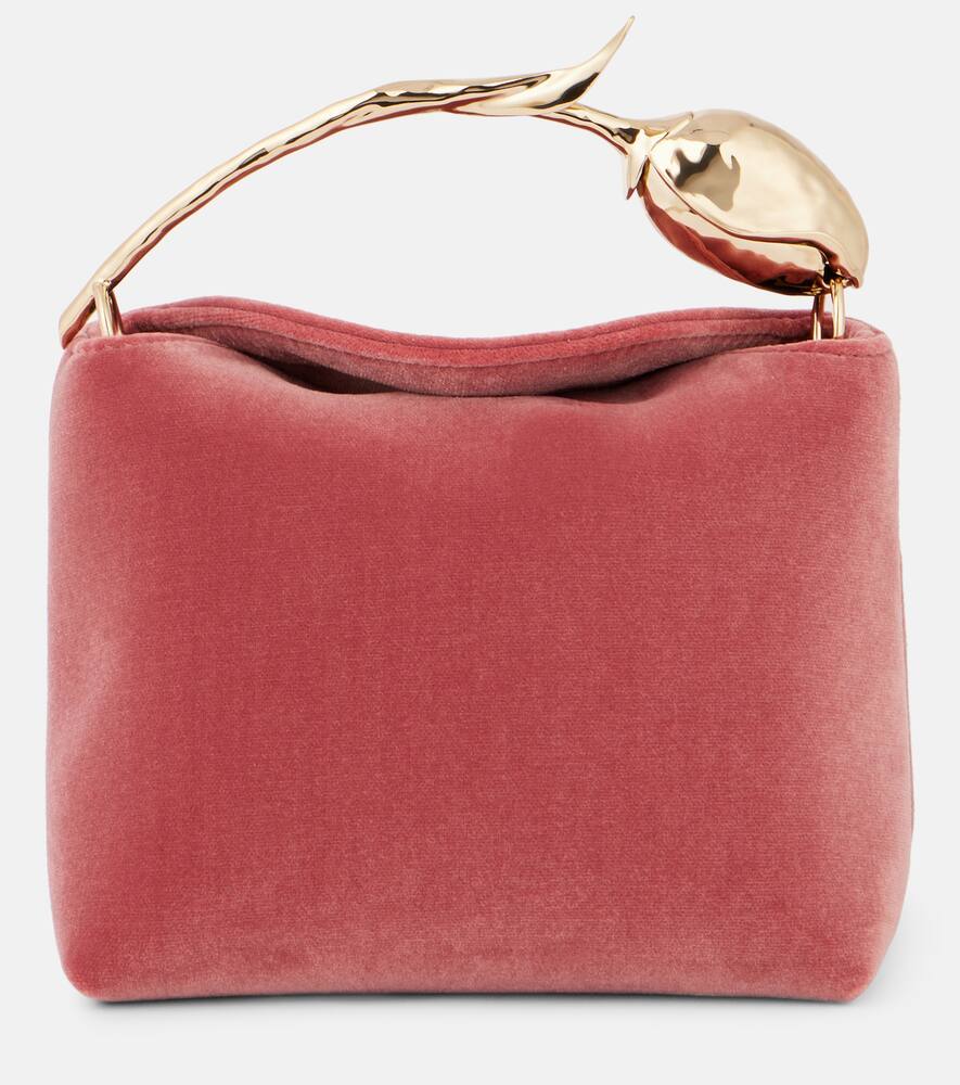Erdem Bloom Mini velvet bag
