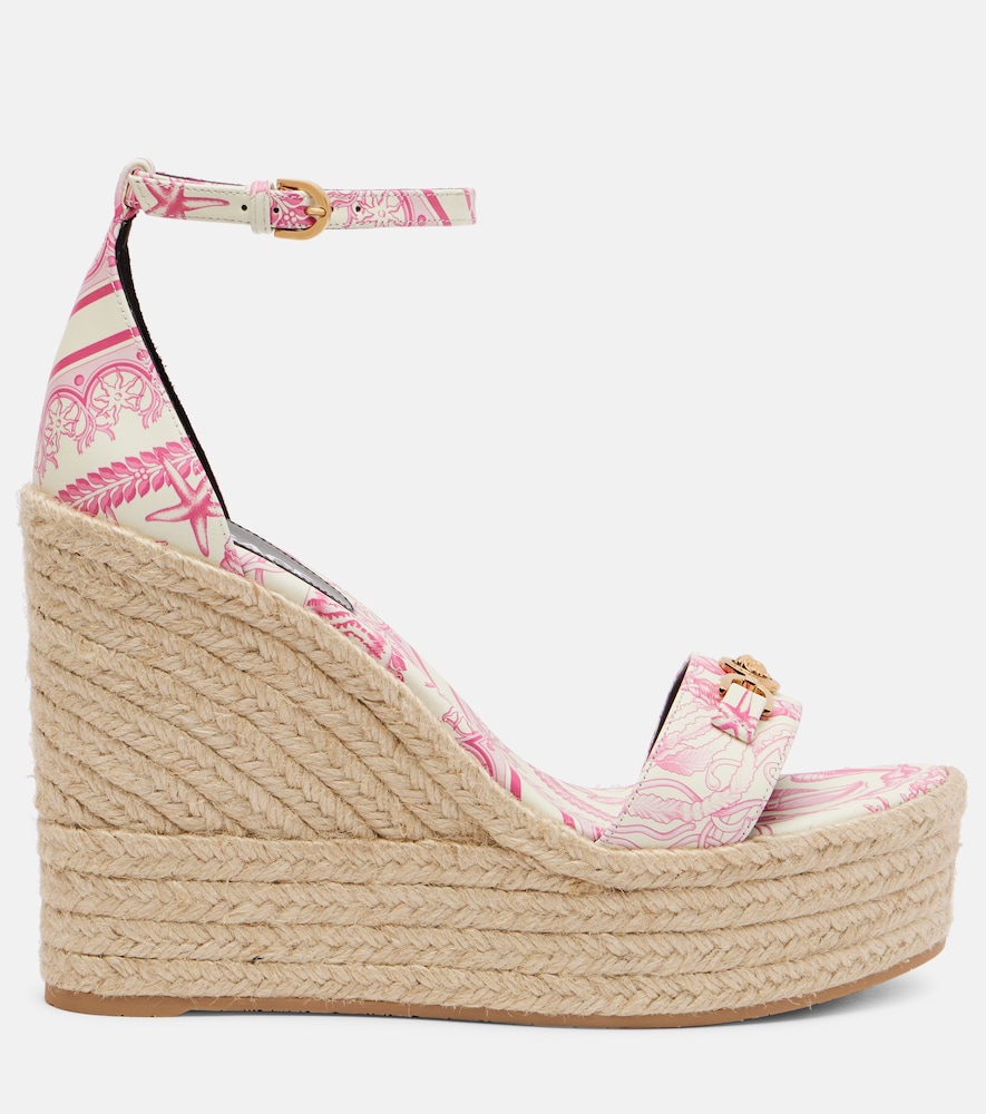  Versace Versace Espadrille-sandalen Medusa '95 Aus Leder 