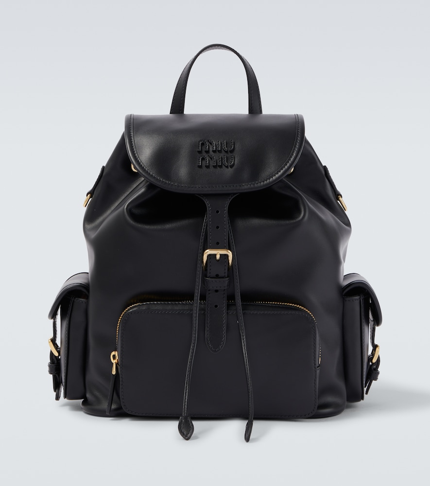 Miu Miu Miu Miu Leather backpack　ミュウミュウ レザーバックパック