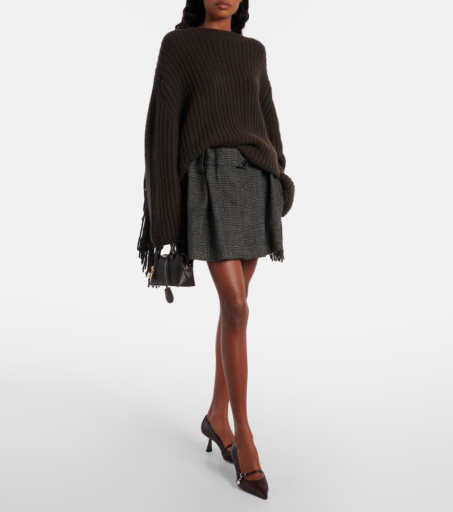 Jimmy Choo 65mm Aren Pearl-embellished Pointed-toe Pumps In Burgundy