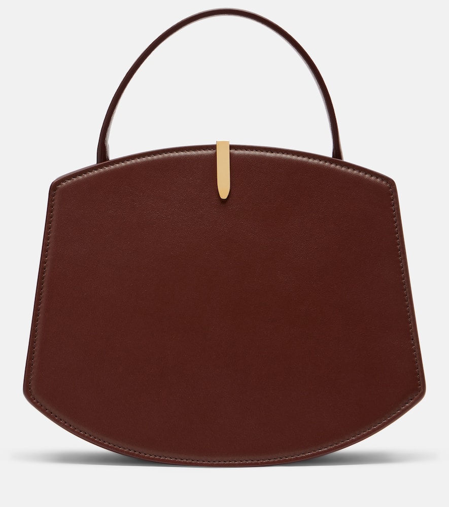 Savette Florence 20 Leather Tote Bag In Brown