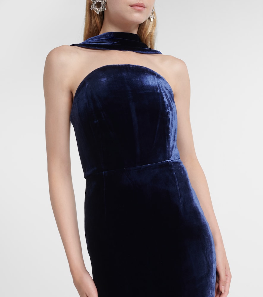  Roland Mouret Roland Mouret Robe Aus Samt 
