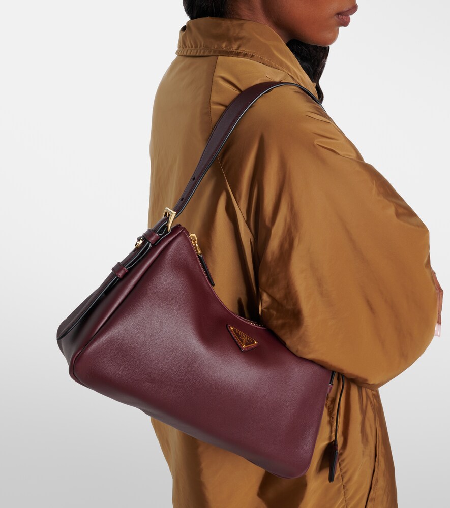 Prada Prada Aimée Medium leather shoulder bag
