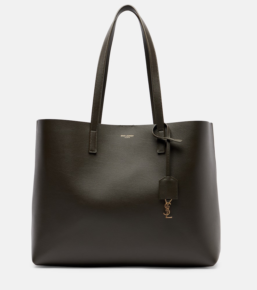 Shopping Large leather tote bag