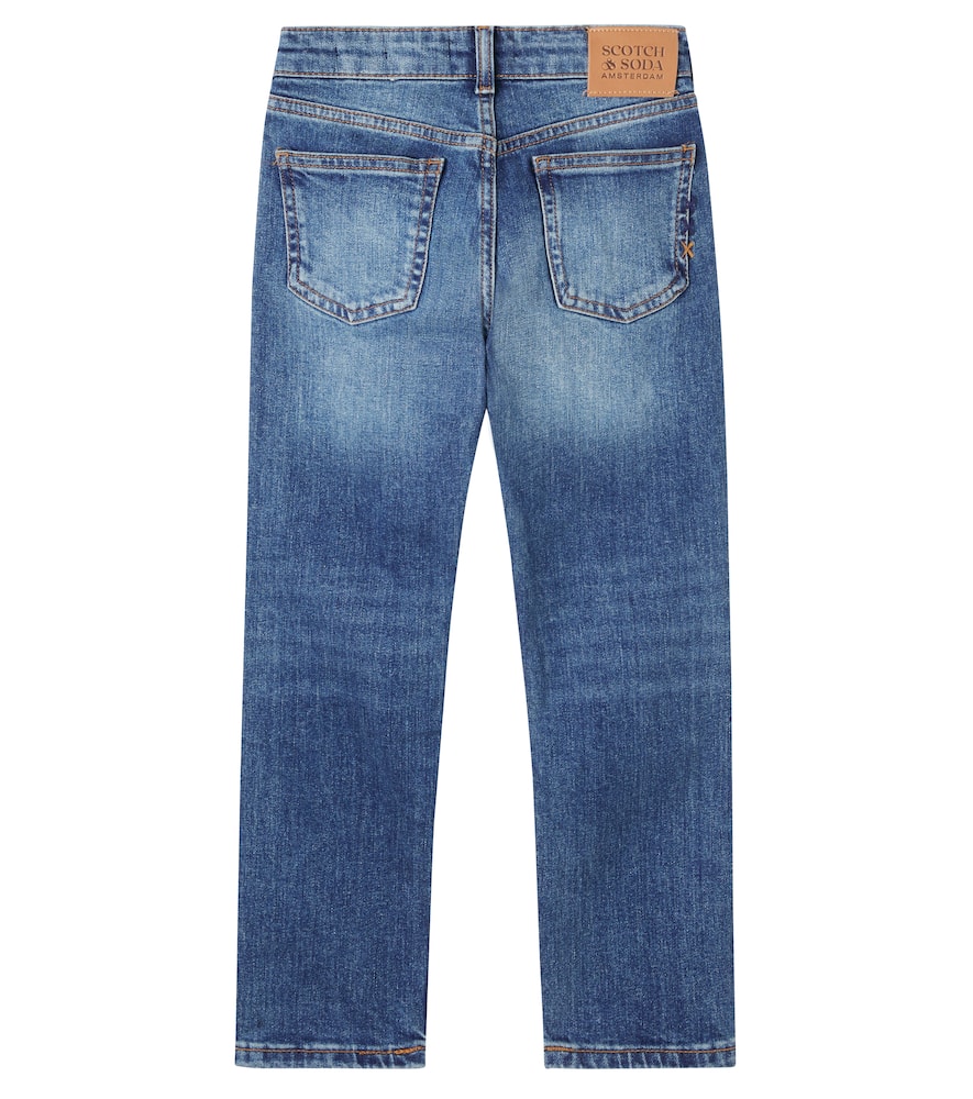 Scotch & Soda Faded Jeans In Blue