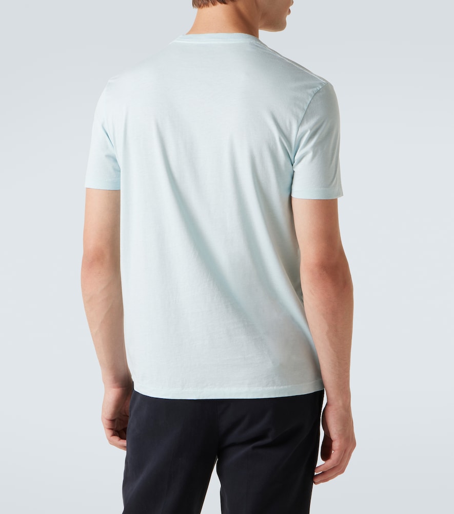 Cotton And Silk Jersey T-Shirt