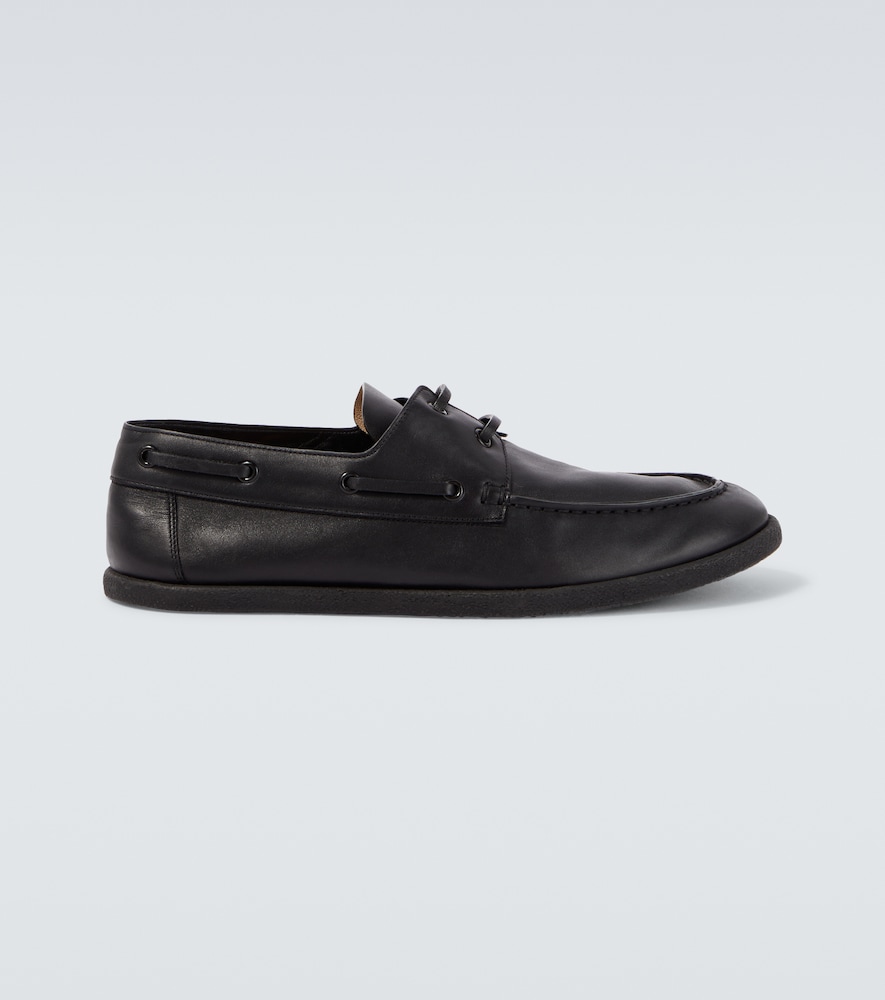 The Row Novus leather boat shoes | Thumbnail 8 The Row Novus leather boat shoes | Thumbnail 8
