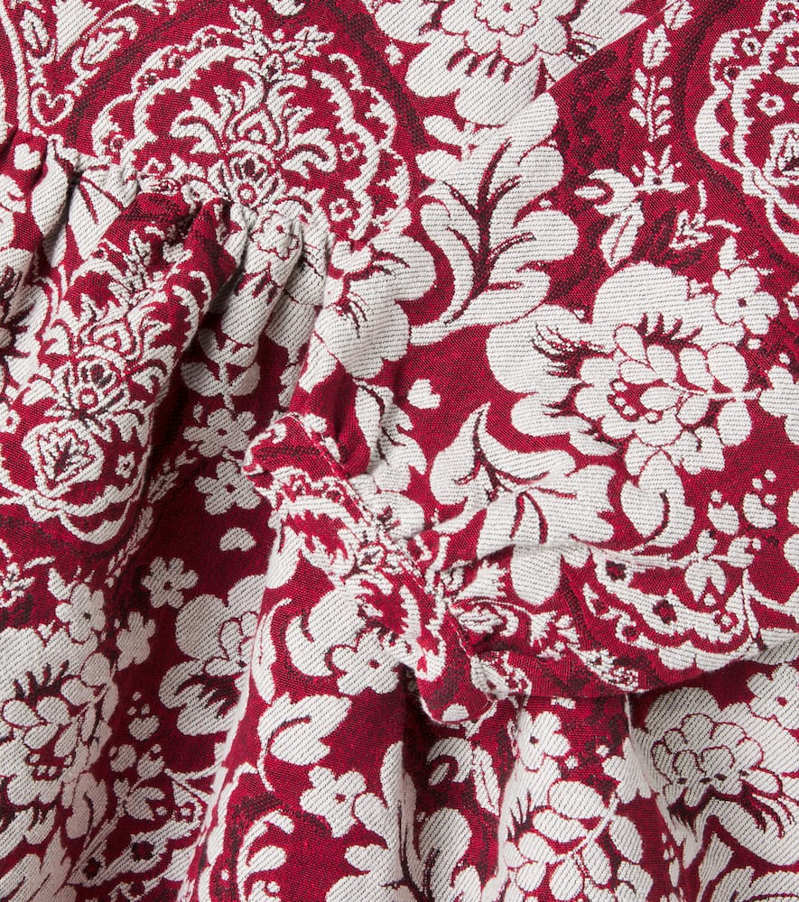 The New Society Clarissa Printed Dress In Multi