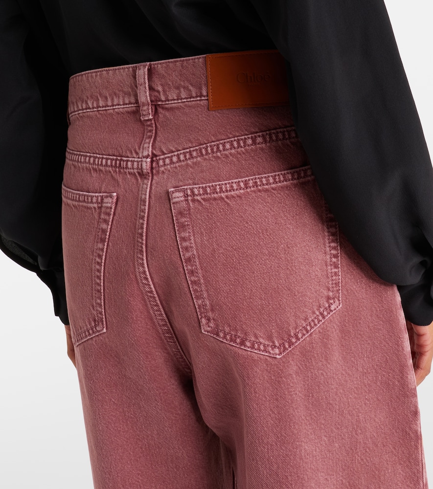 Chloé Mid-Rise Straight Jeans