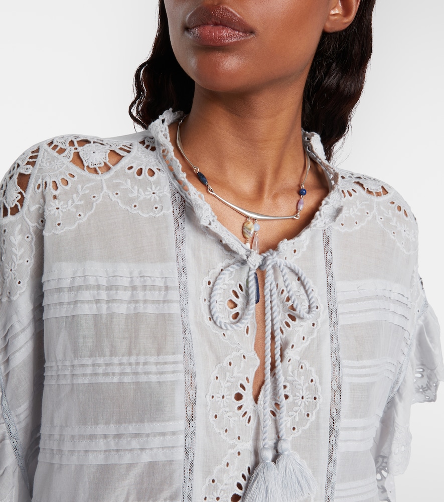 Payton Broderie Anglaise Cotton Top