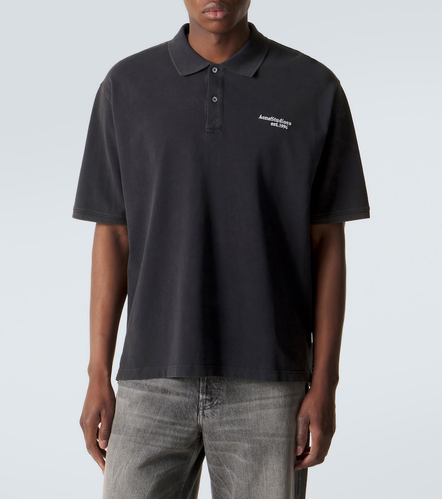  Acne Studios Acne Studios Polohemd Aus Baumwoll-piqué 