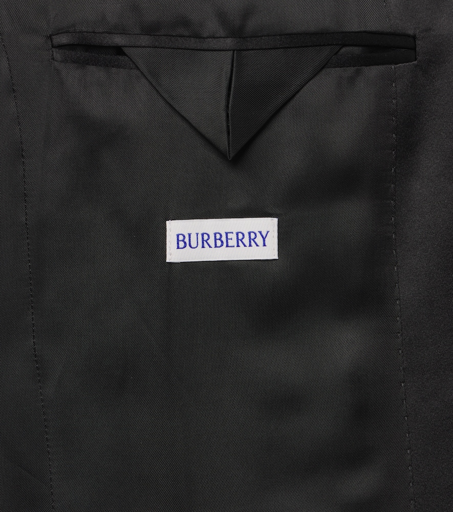  Burberry Burberry Smokingjacke Aus Wolle 
