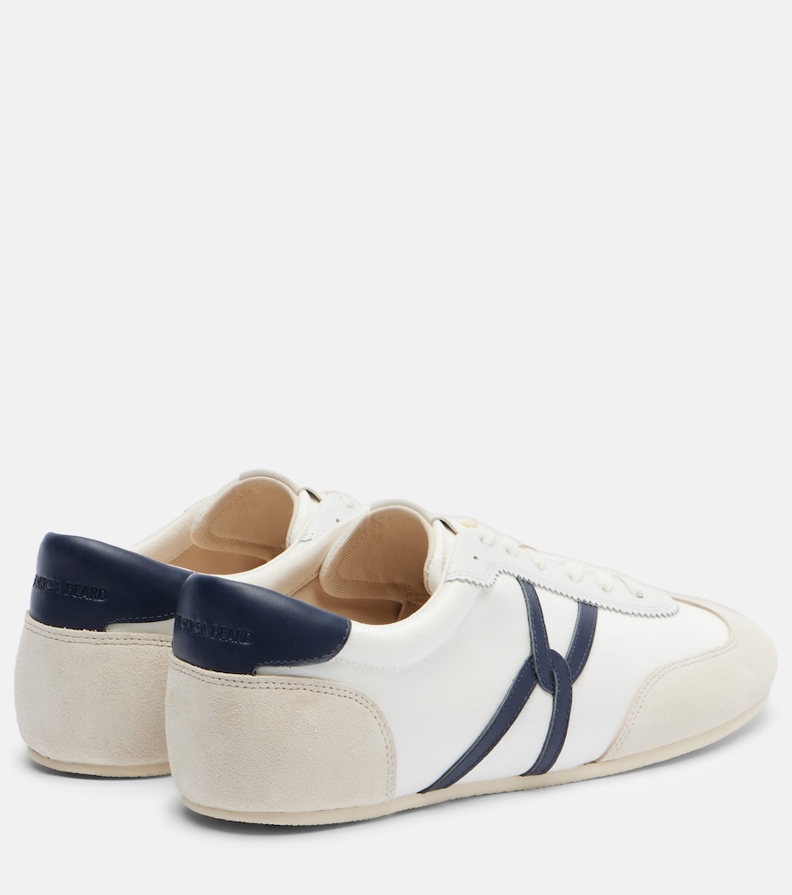  Veronica Beard Veronica Beard Sneakers Aus Canvas Mit Veloursleder 