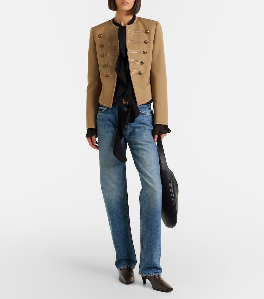  Nili Lotan Nili Lotan Blondie Virgin Wool Jacket 