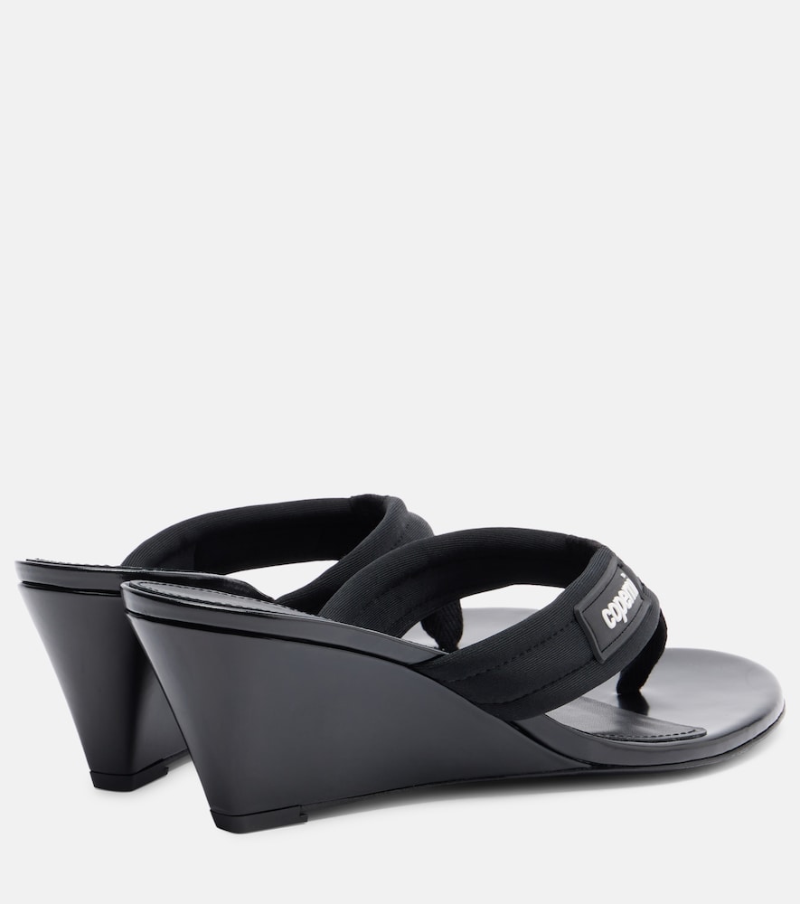  Coperni Coperni Logo Wedge Thong Sandals 