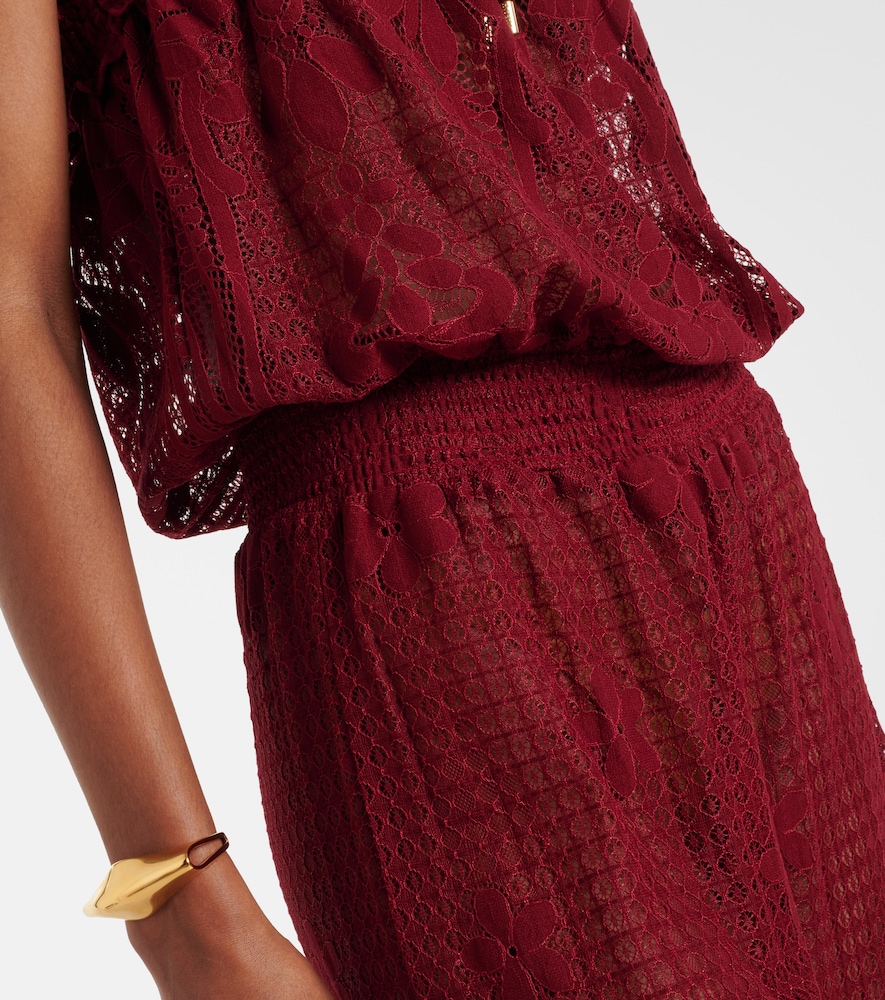  Melissa Odabash Melissa Odabash Viv Cotton-blend Lace Jumpsuit 