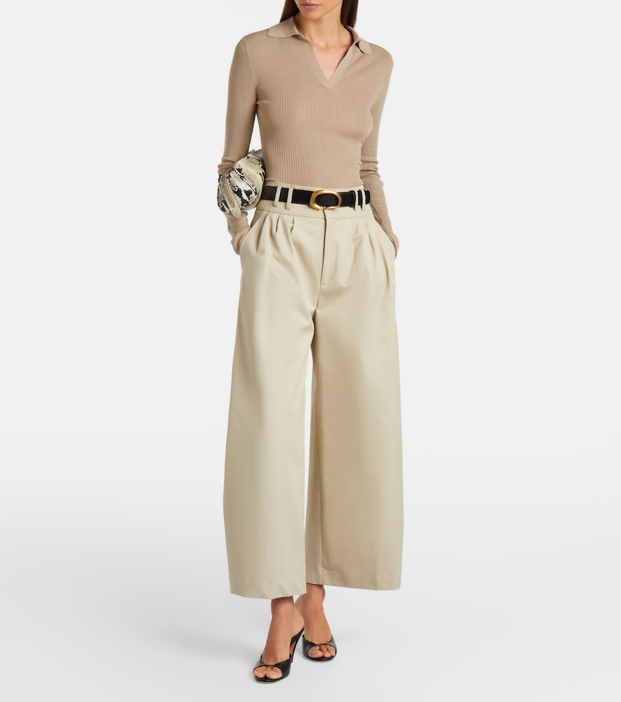 Altuzarra Wilson cotton wide-leg pants