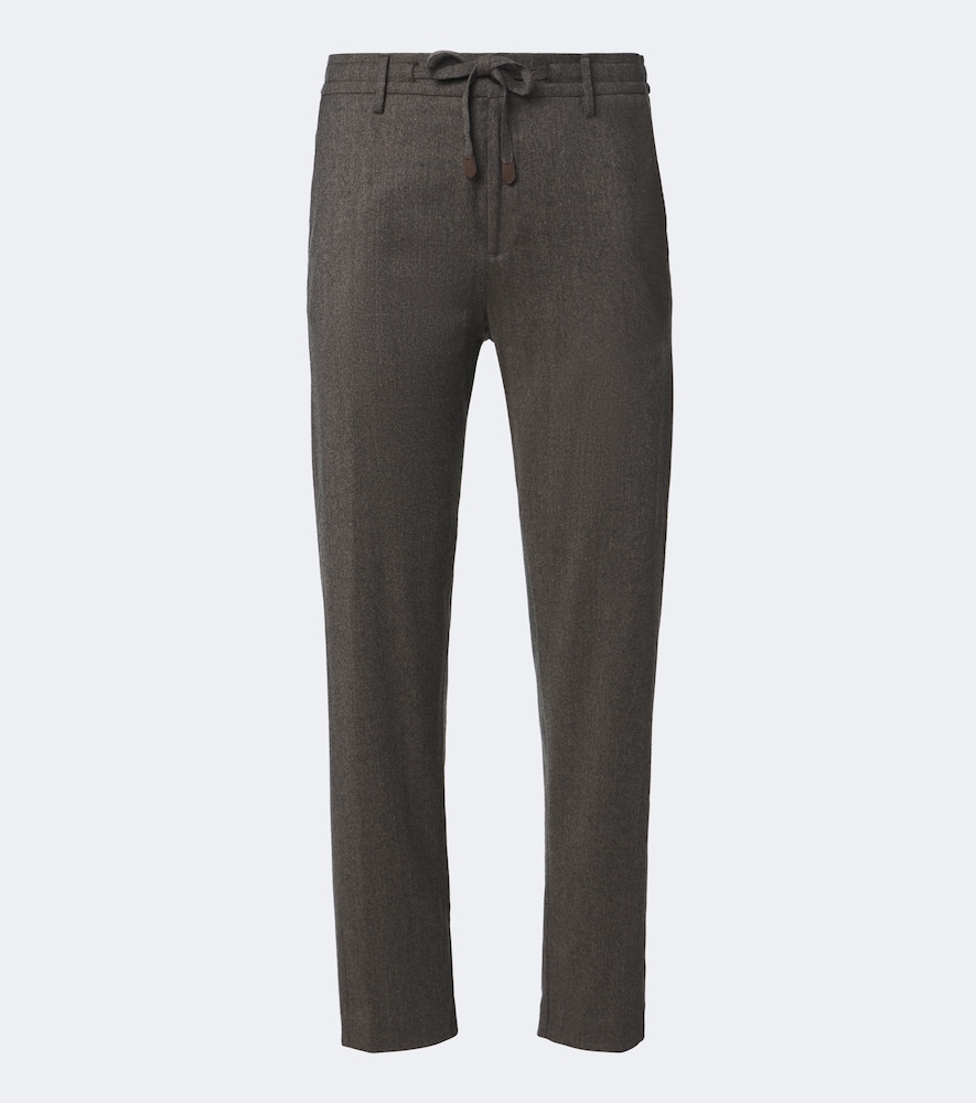 Canali Pantalon droit en laine
