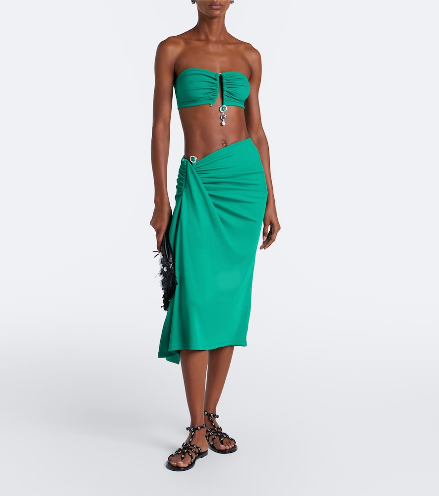 Embellished Bandeau Top