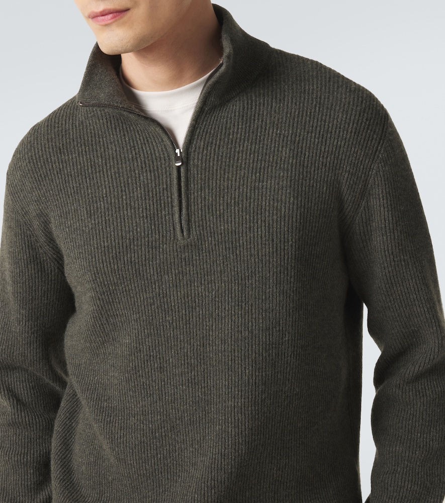 Cashmere Half-Zip Sweater