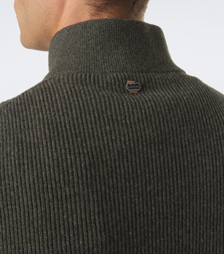 Cashmere Half-Zip Sweater