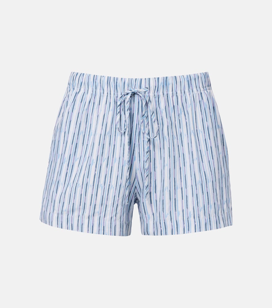 Velvet Ebba striped cotton-blend shorts | Thumbnail 6