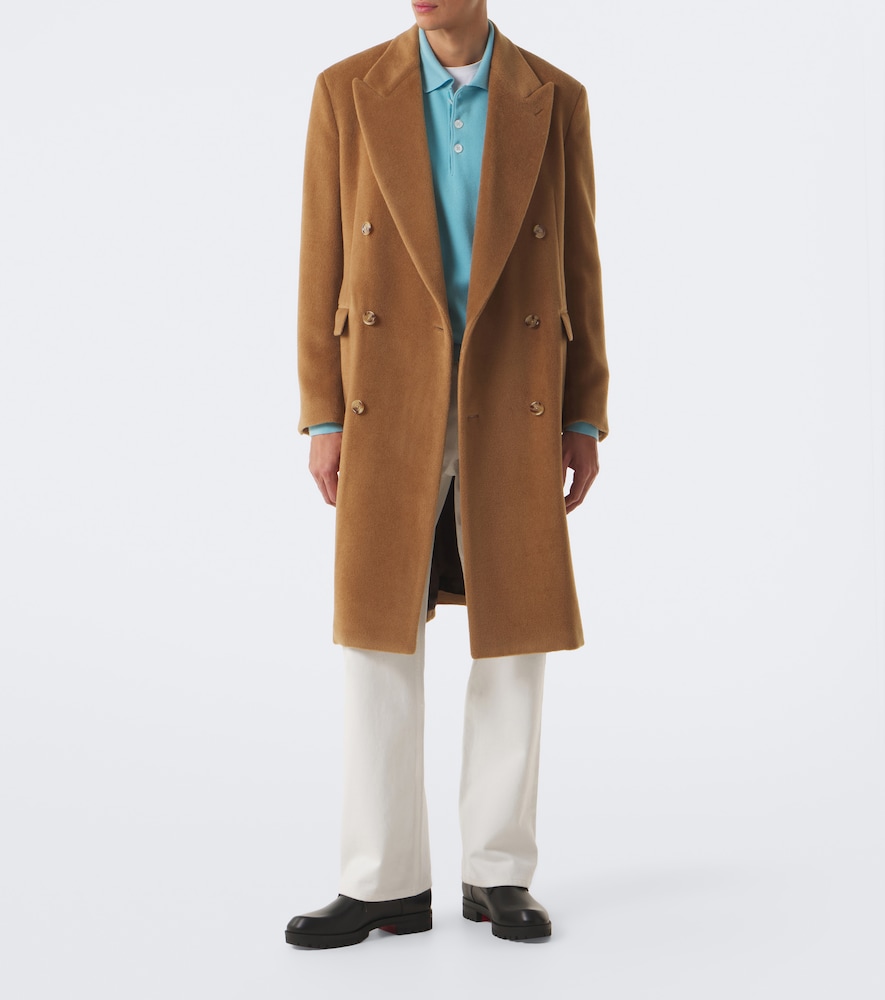 Double-Breasted Virgin Coat