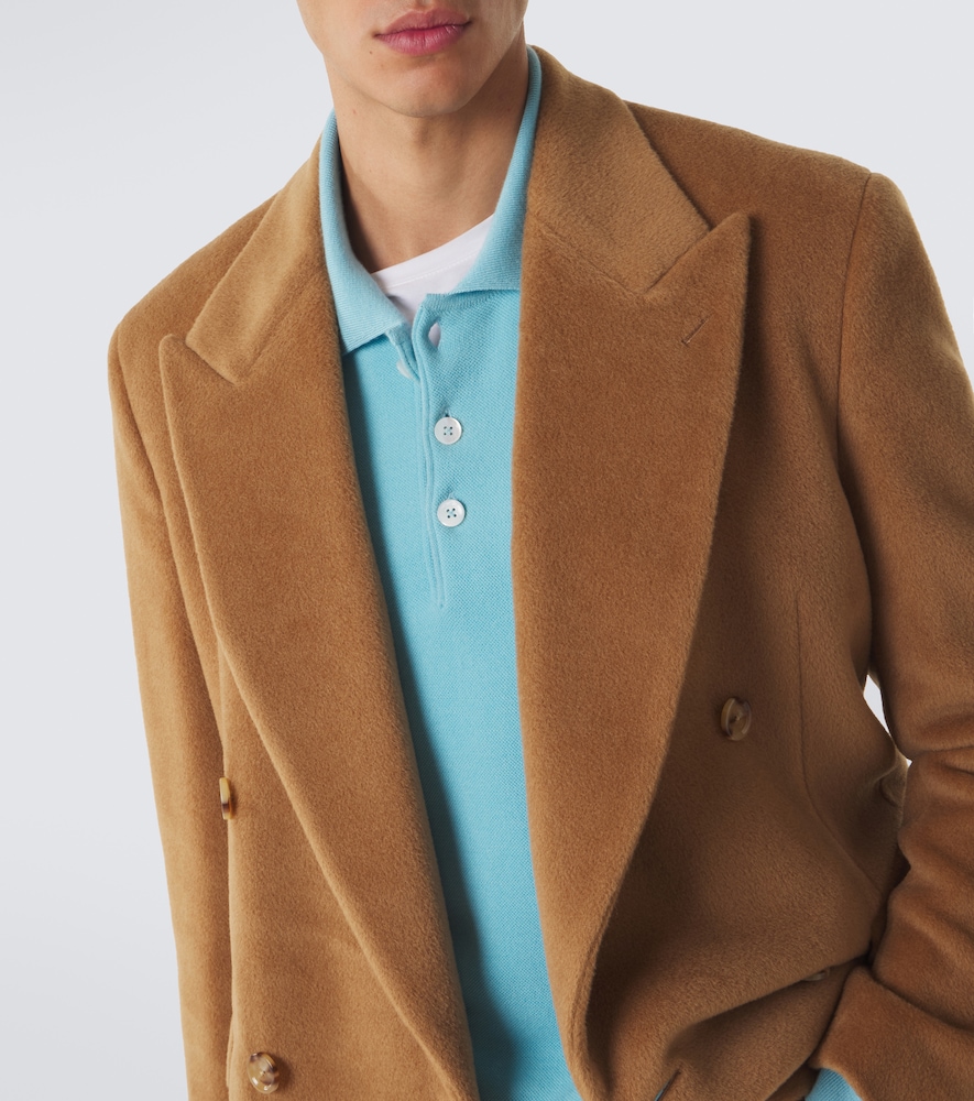 Double-Breasted Virgin Coat