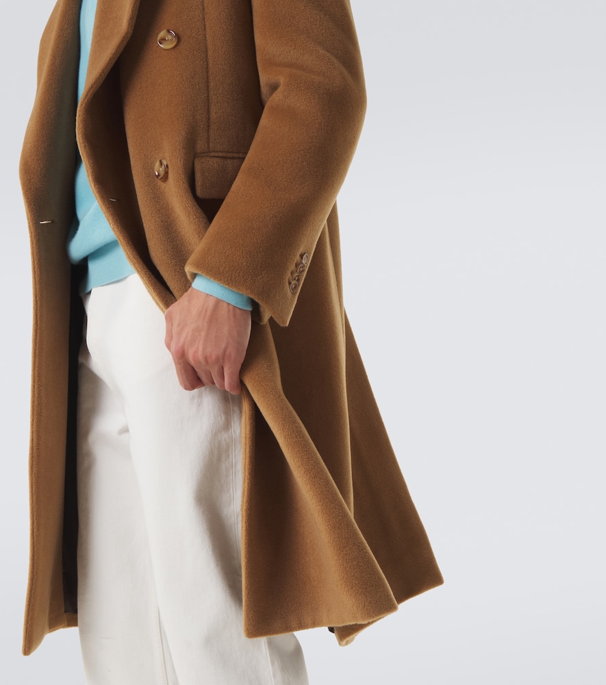 Double-Breasted Virgin Coat