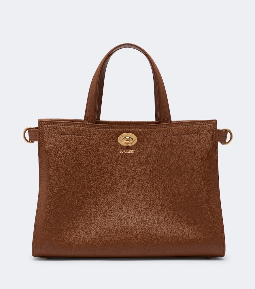 Shopper  Check Small in pelle
