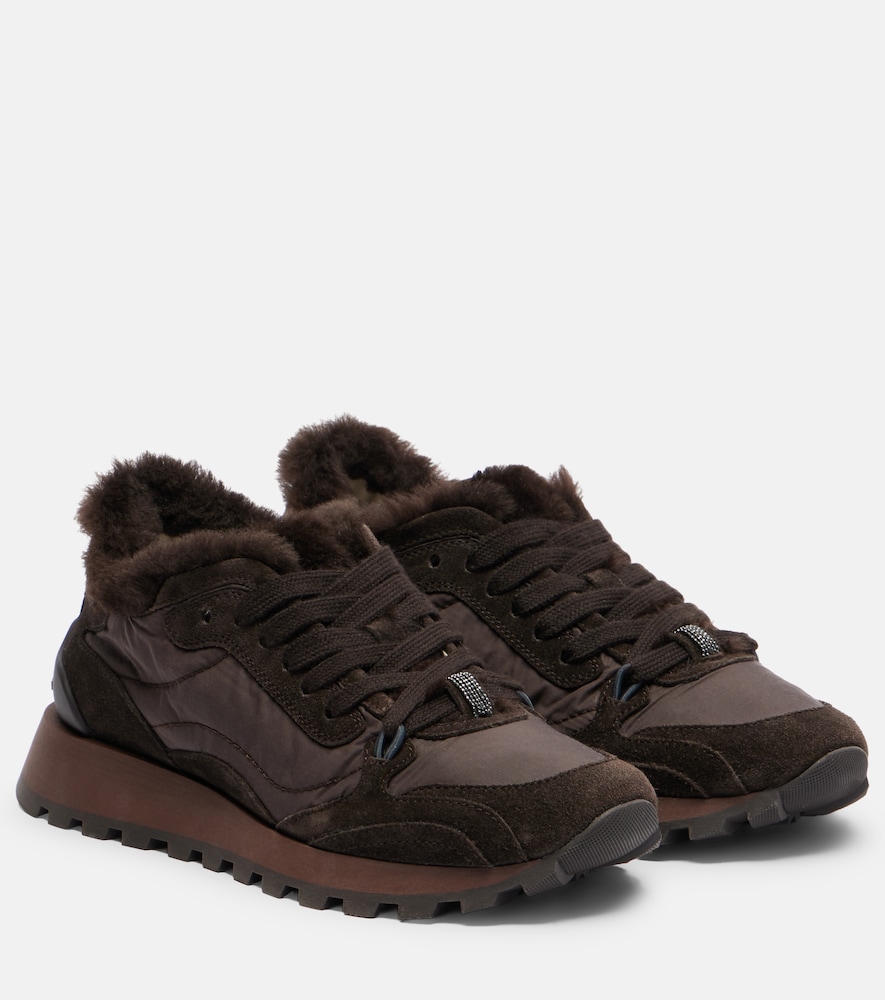 Brunello Cucinelli Baskets Monili bord de shearling 1450 €