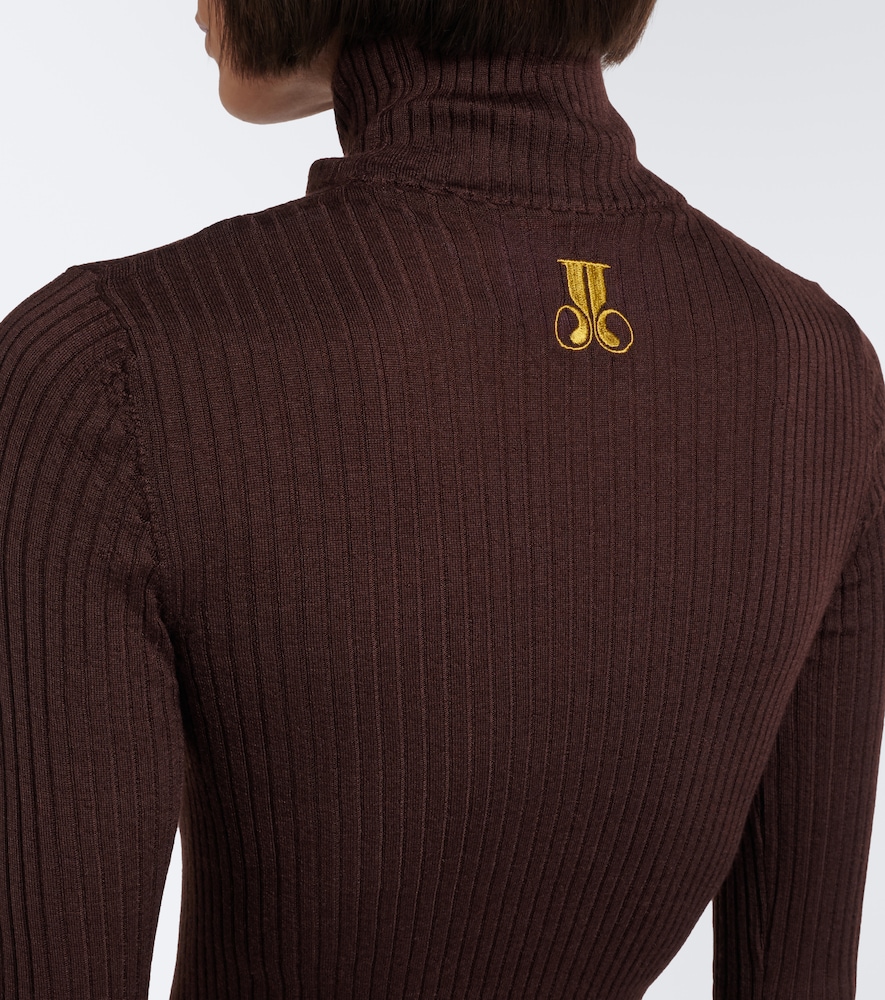 Feather-Trimmed Cashmere And Top