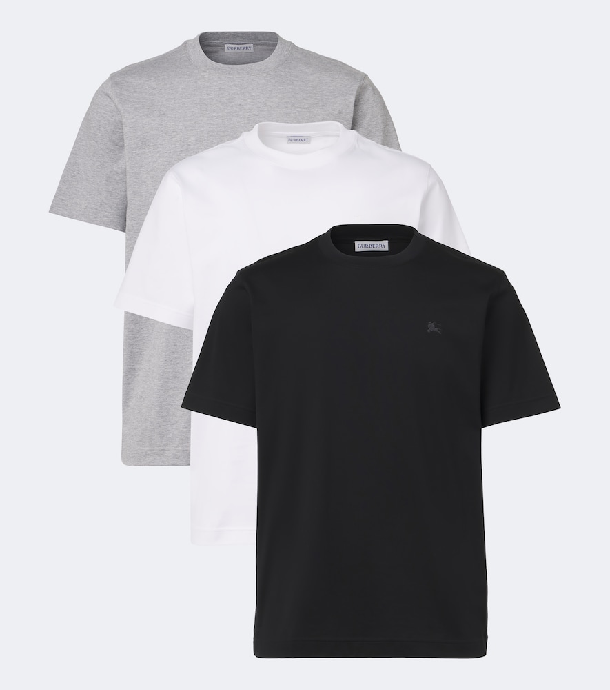 Burberry Set de 3 t-shirts EKD en coton 555 €